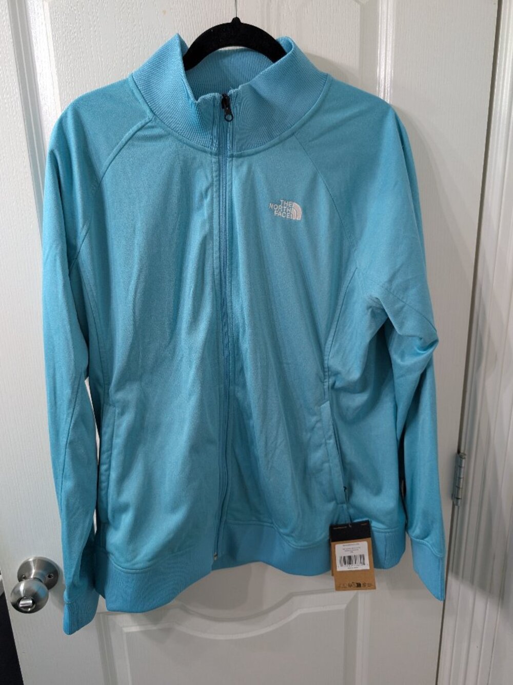 The North face women's zip up track jacket XXL